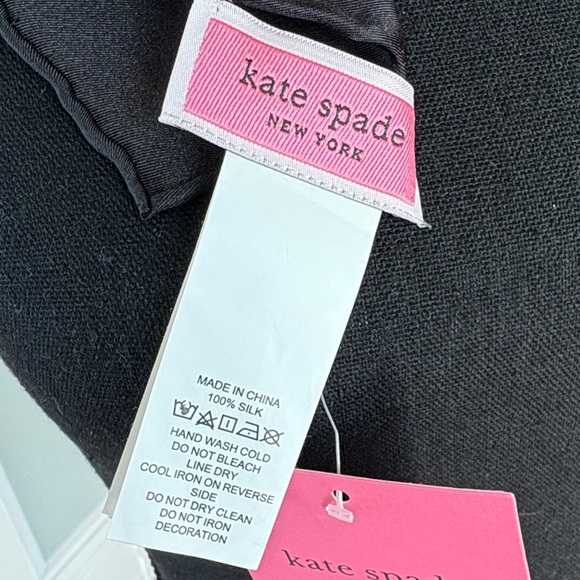 Kate Spade Colorful Heart Pattern Scarf - Picture 2 of 5